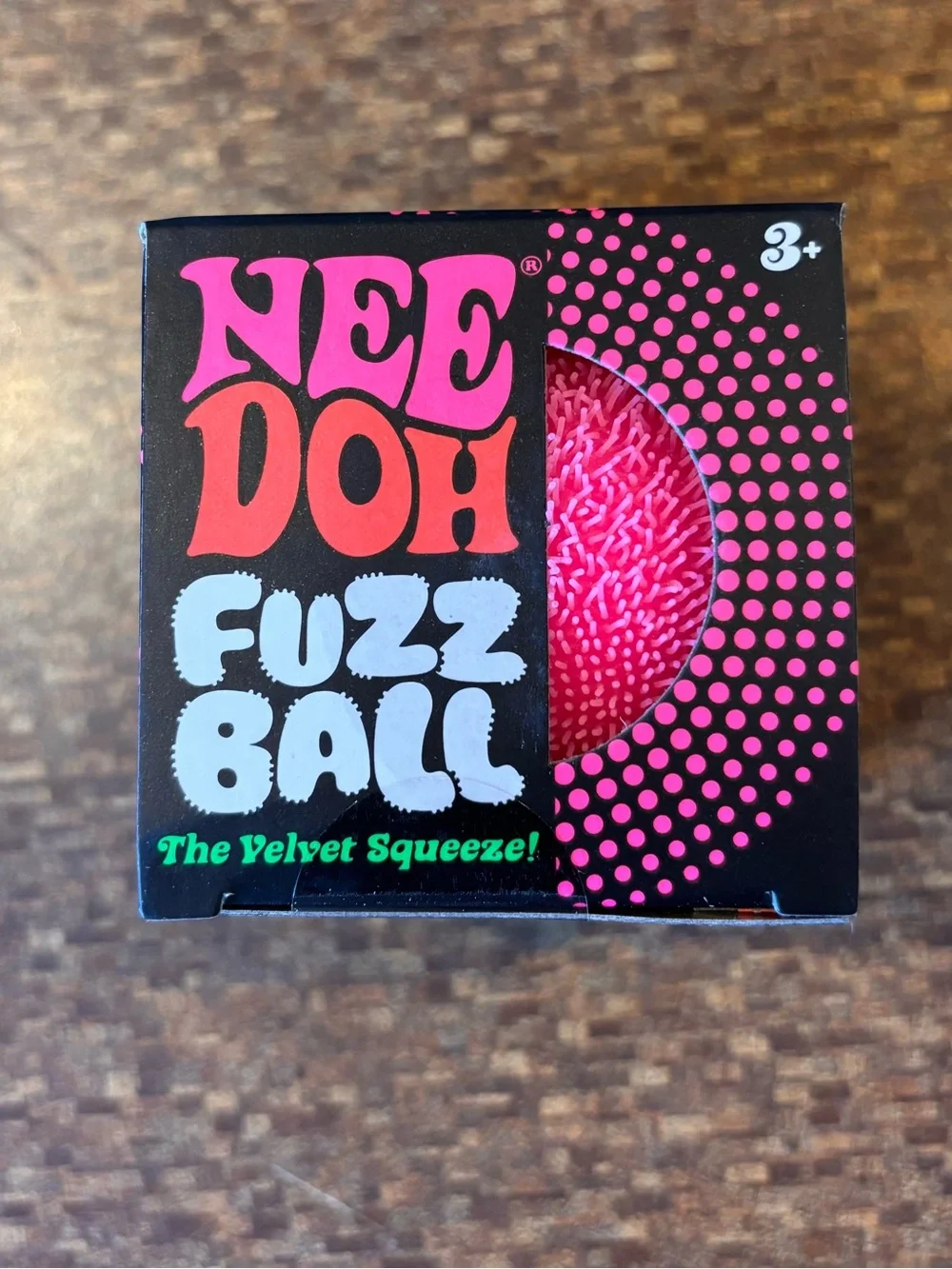 NeeDoh Fuzz Ball- Pink